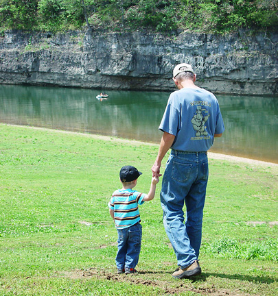Steve and Cooper